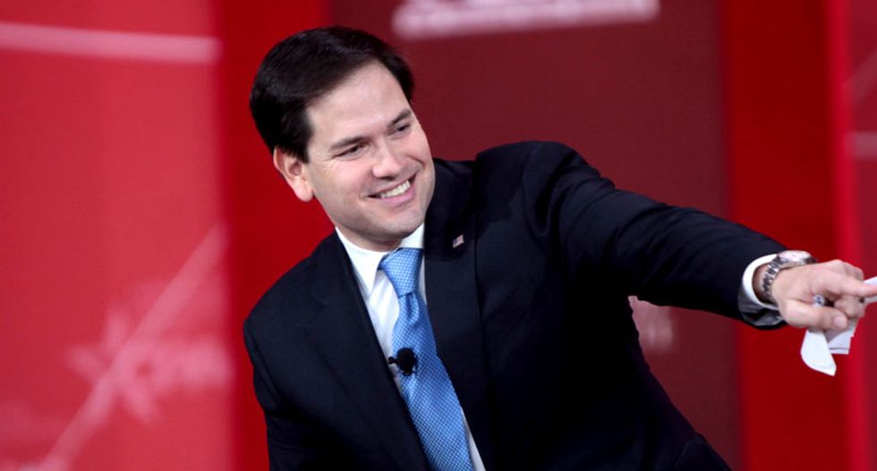 Marco Rubio becomes early hope for mainstream Republicans