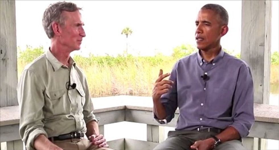 Obama and Bill Nye rip climate deniers in Congress using 'I'm not a scientist' excuse