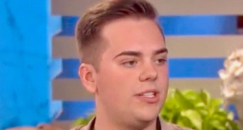 WATCH: Mormon valedictorian tells Ellen a bullied-to-death gay classmate motivated him to come out at graduation