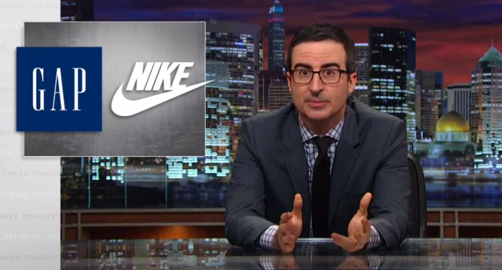 John Oliver rips The Gap, Walmart and other retailers for using overseas child labor — and it’s beautiful