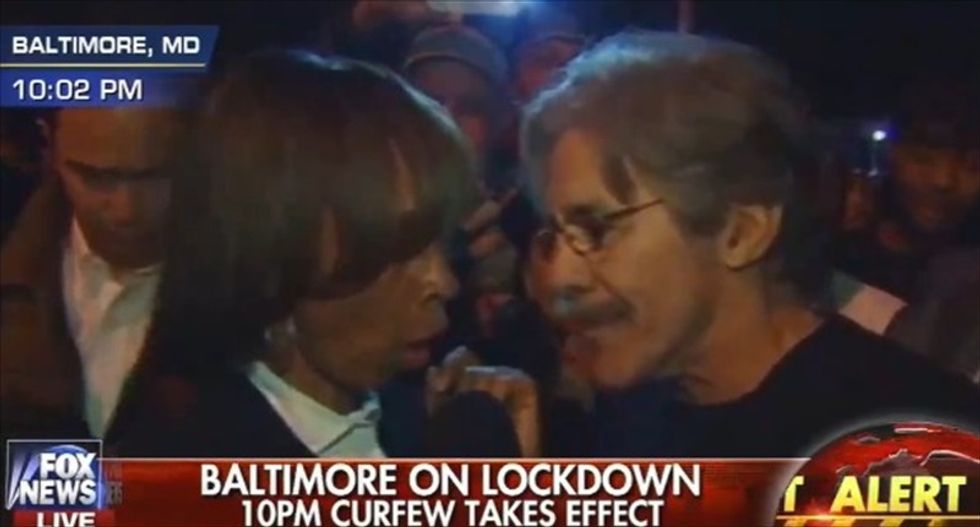 Lawmaker scolds Geraldo Rivera: We need media to stop 'inciting' Baltimore protesters