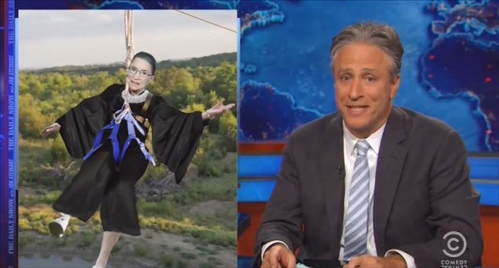 Jon Stewart schools Justices Roberts and Alito: 'Marriage has almost never not been changing'