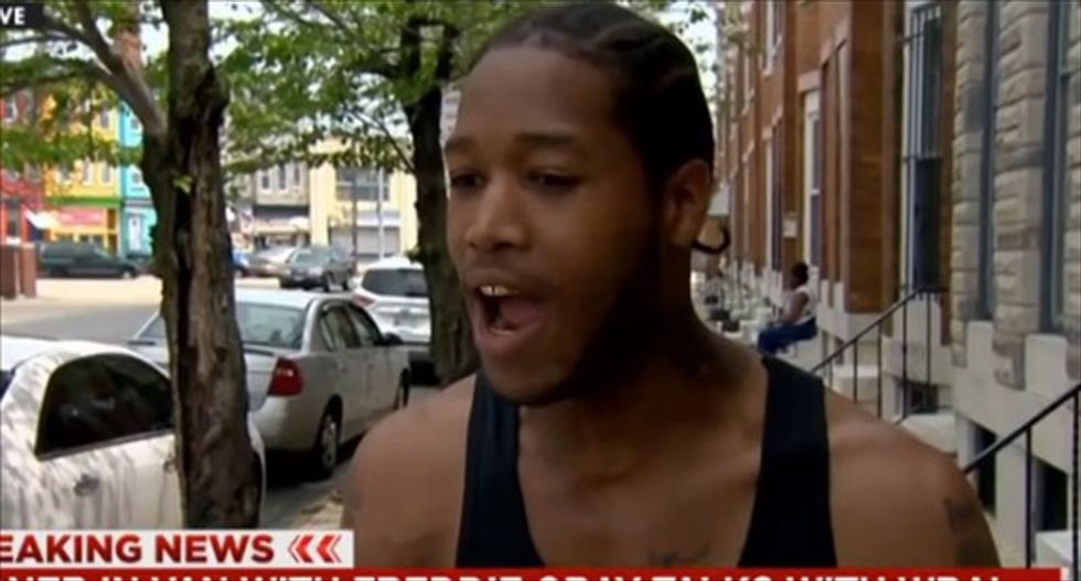 Baltimore man detained with Freddie Gray: Police are using me to 'cover their ass'