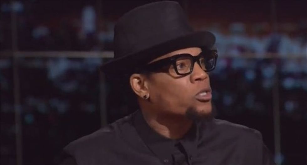 D.L. Hughley tells Bill Maher: You'll never see a #BlackLivesMatter t-shirt at a GOP convention