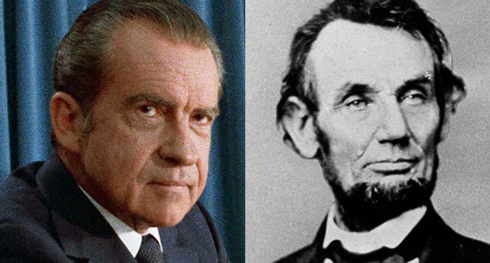 Were Lincoln and Nixon gay? The ‘history’ book that is dividing America