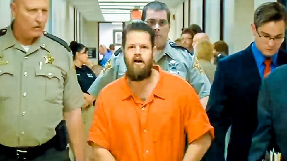 Indiana man who stabbed girlfriend and ate her heart denies raping her because he's 'too handsome'