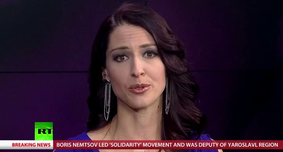 'Put on your raping shoes and find this b*tch': Abby Martin is the latest target of crazed Chris Kyle sycophants