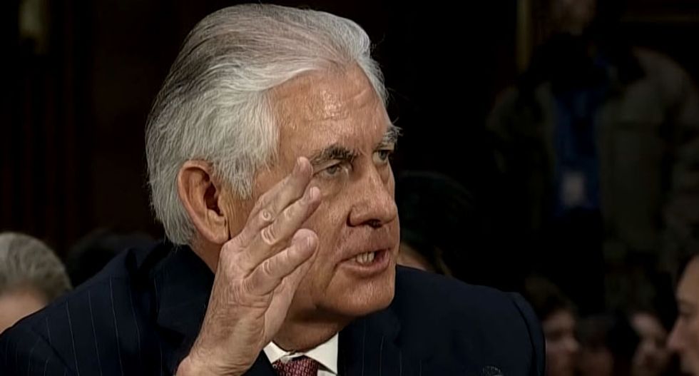 WATCH LIVE: Rex Tillerson makes an unscheduled statement