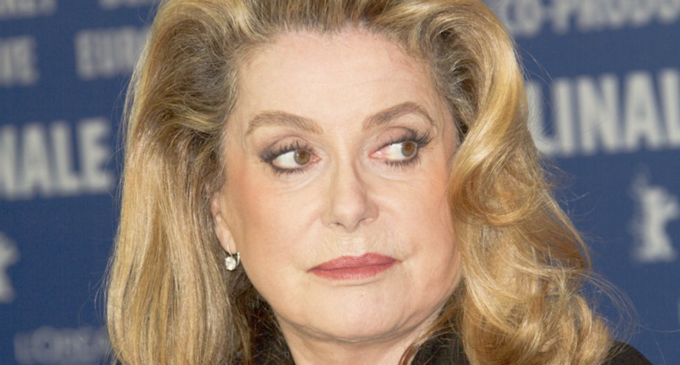French icon Catherine Deneuve defends a man's 'right' to chat up women in criticism of #MeToo movement