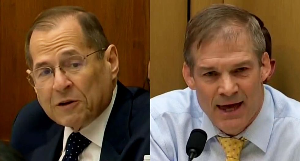 WATCH: Nadler uses Jim Jordan's own votes to slap down his anti-Mueller rant at Bill Barr contempt hearing