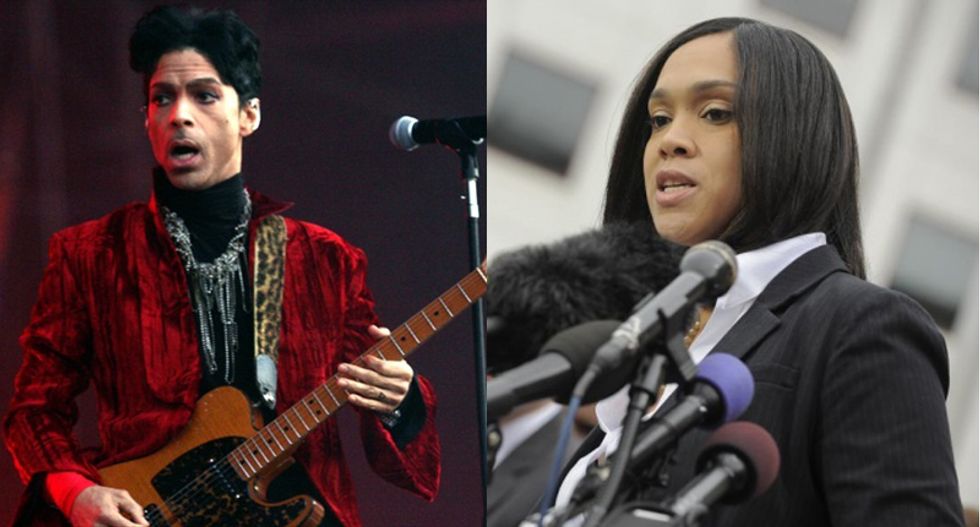 Conservatives freak out after Maryland prosecutor appears at Prince ‘Rally 4 Peace’ concert