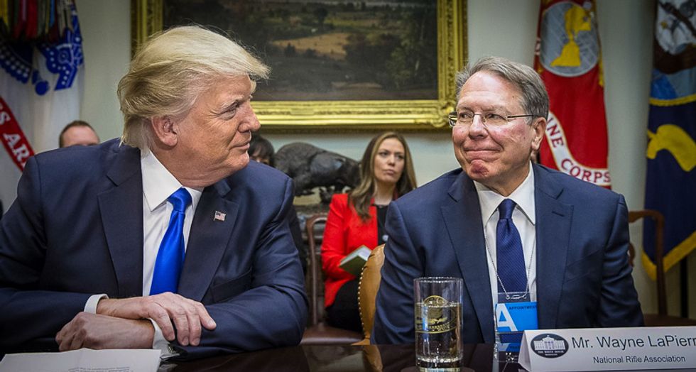 GOP worries that the NRA's financial troubles will threaten Trump's re-election: report