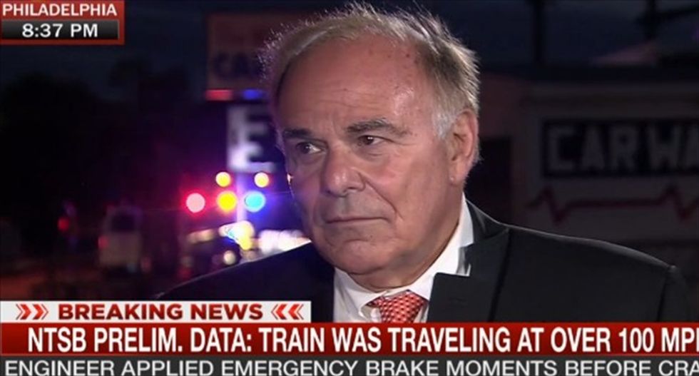 Ex-Penn. governor blasts House GOP: 'Those SOBs' wouldn't even table Amtrak cuts after fatal wreck