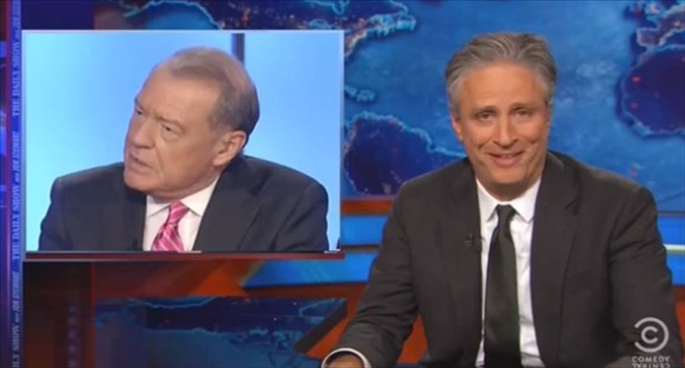 Jon Stewart destroys Fox News scrooge Varney: 'How f*cking removed from reality' are you?
