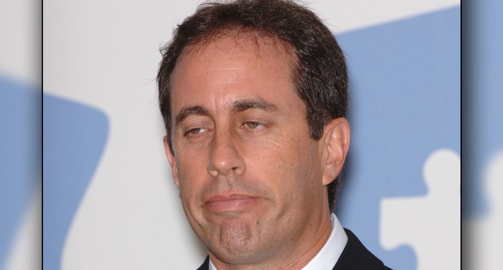 ‘Who’s writing your tweets — Breitbart?’: Jerry Seinfeld slammed for 'Lewis Black's Life Matters' pun