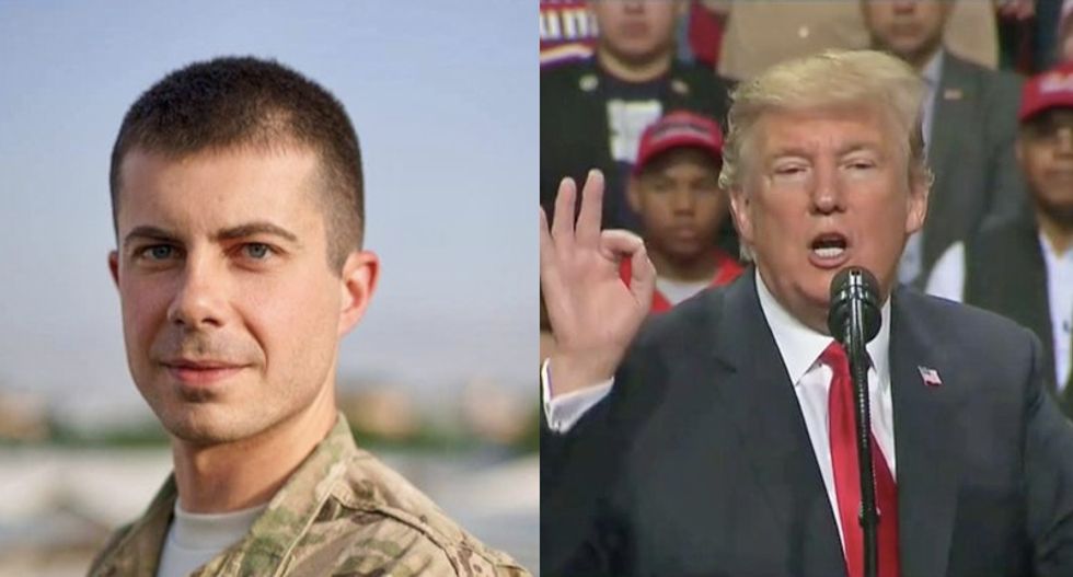 Trump goes off on Fox News for interviewing Pete Buttigieg