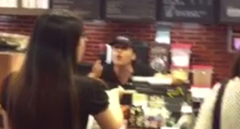 Black woman called 'n****r b*tch' at Starbucks -- and customers 'sat silently' as she was spat on