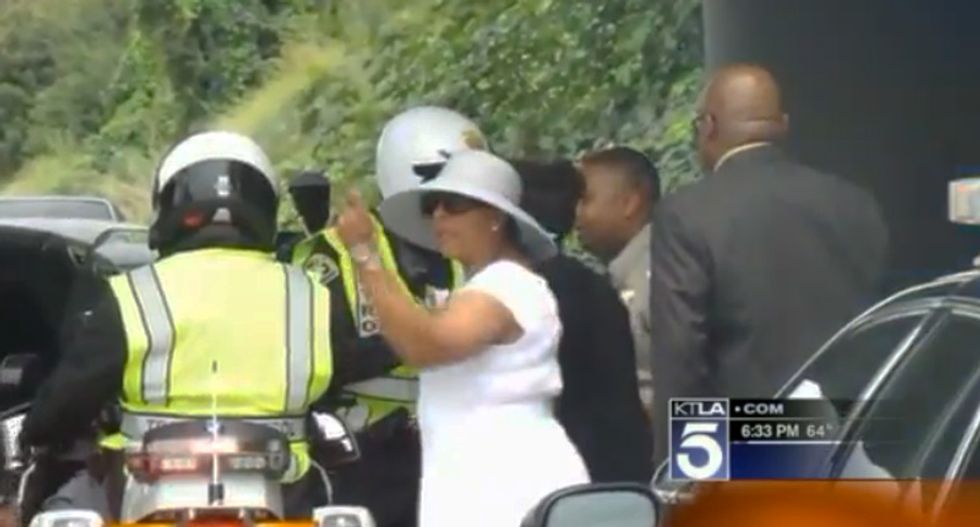 Cops pull over 100-car funeral procession for going too slow — and this LA family is outraged