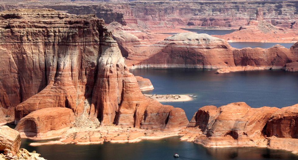 America's second largest reservoir -- Lake Powell -- is disappearing