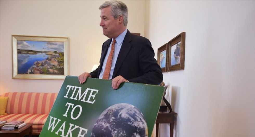 Sheldon Whitehouse -- the senator on a mission to get the GOP to wake up to climate reality