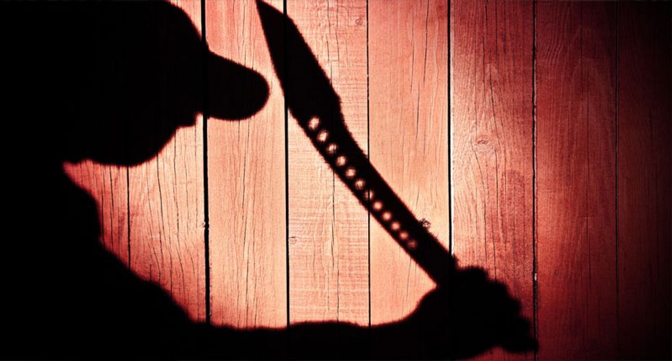 Naked New York trucker arrested for threatening shoppers with machete