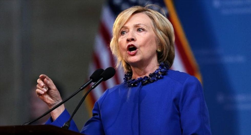 Hillary Clinton denounces Charleston shooting as act of 'racist terrorism'
