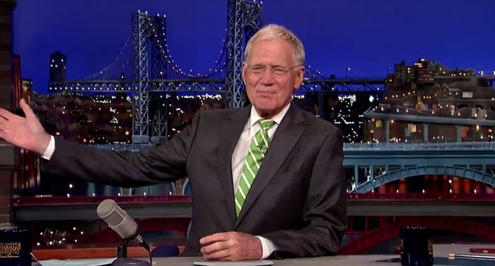 WATCH: David Letterman and Bill Murray share one last 'Late Show' moment