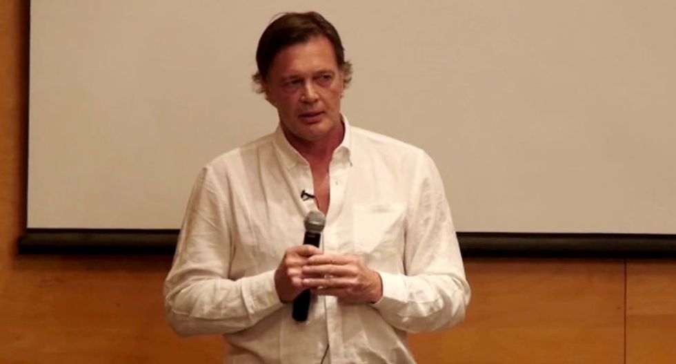 Anti-vaxx scientist whines about being 'discredited' as he pushes vaccine fears on Orange County moms