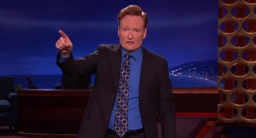 Conan O'Brien tells his viewers: Forget about me, watch David Letterman's finale