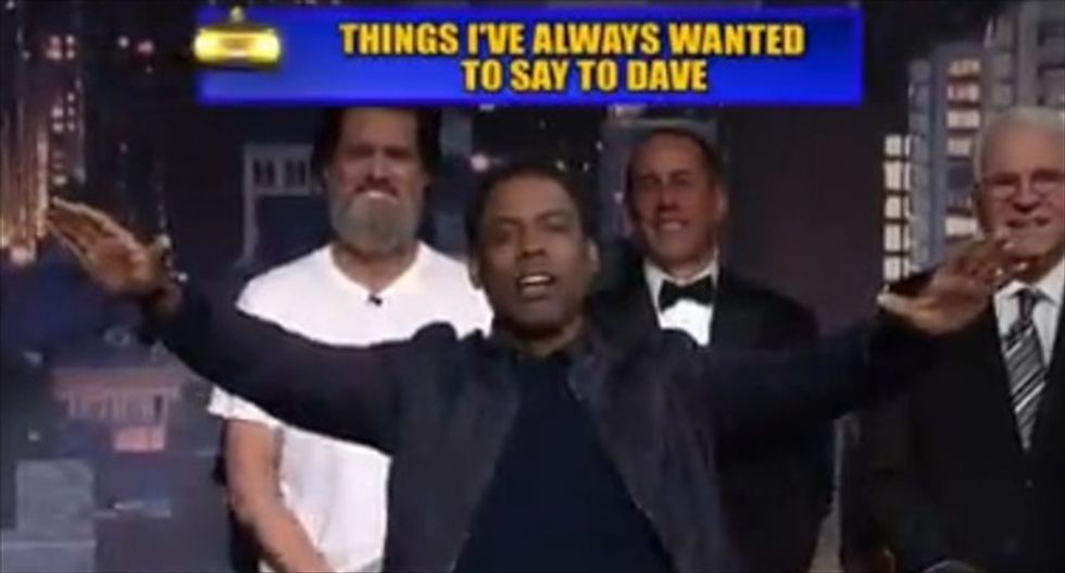 WATCH: David Letterman's 'Top 10 list' gets its own all-star send-off