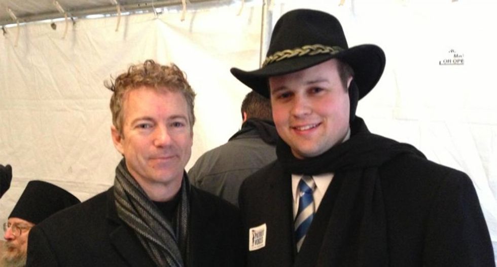 A lot of Republicans who want to be president got their picture taken with a child molester