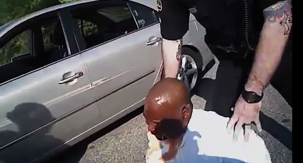 WATCH: Virginia cop uses pepper-spray, Taser on unresisting black man having stroke