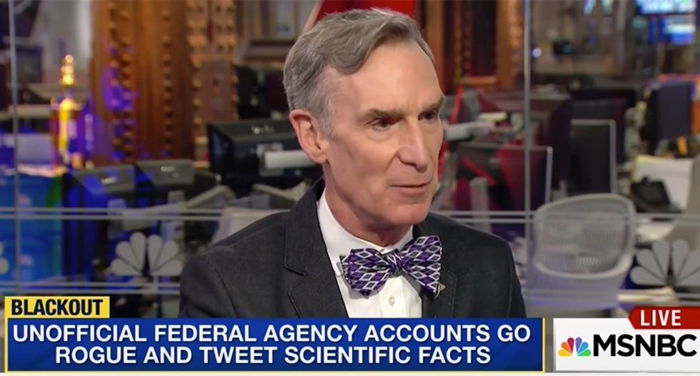 Bill Nye compares Trump to people who believe in astrology: They're so invested in belief they ignore facts