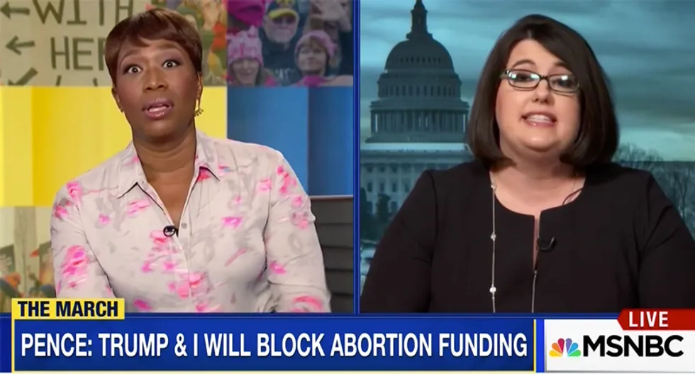 Anti-choice advocate admits to Joy Reid her ultimate goal is to make birth control illegal