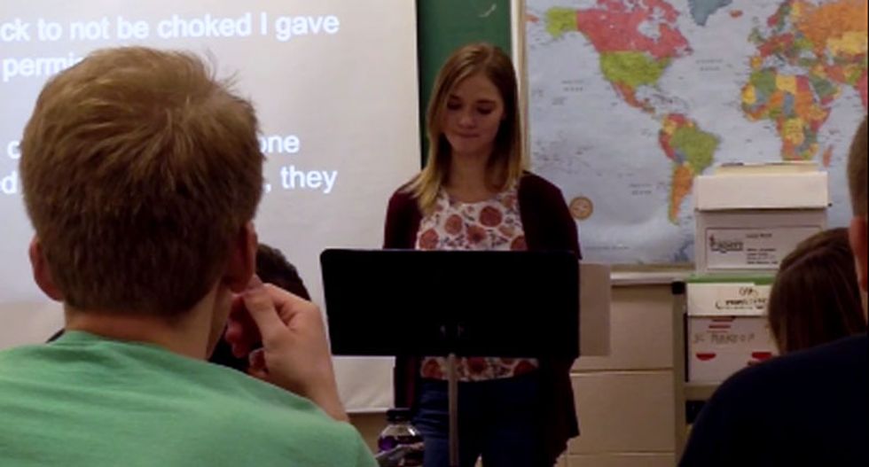 Schoolgirl's tearful speech exposes how Jehovah's Witnesses silence women to protect rapists