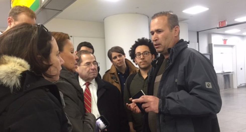 Iraqi man held at JFK was US military interpreter who was coming here because son needs liver treatment