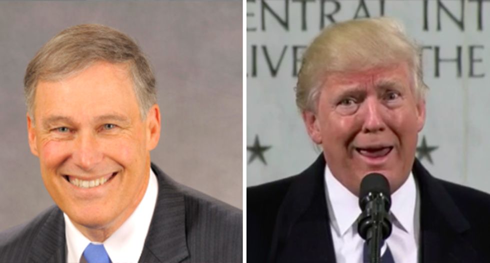 Trump team 'couldn't run a two-car funeral': WA governor blasts 'train wreck' immigration mess