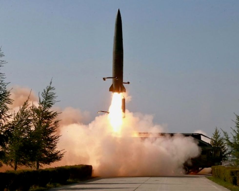 'Nobody's happy' about N. Korea missile launch, says Trump