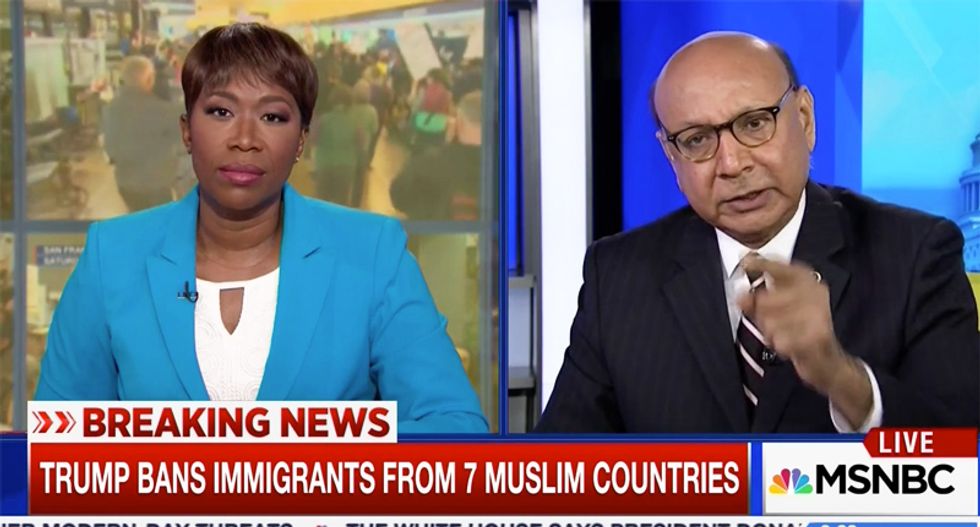Khizr Khan rips ‘un-American’ Muslim ban: Trump is writing a ‘dark and ugly chapter’ into history