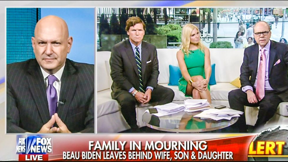 Fox psychoanalyzes Joe Biden after son's death with psychiatrist who accused VP of being a drunk