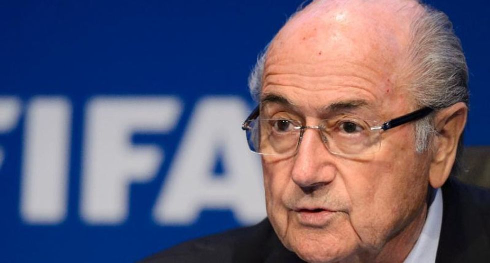 Sepp Blatter resigns as FIFA president