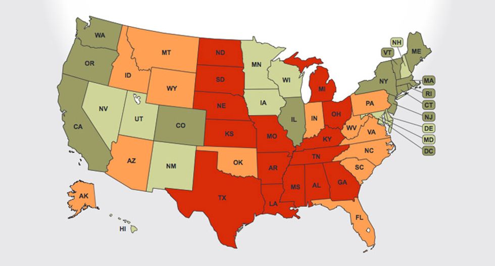 These are the 15 worst states to live in if you are a transgender man or woman