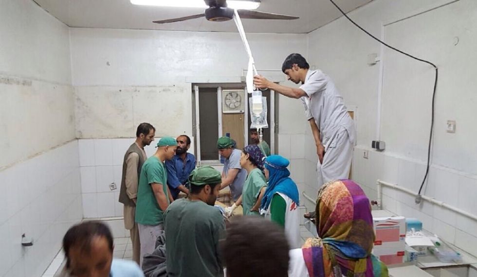 Doctors Without Borders calls US strike on Afghan hospital 'war crime' -- withdraws staff