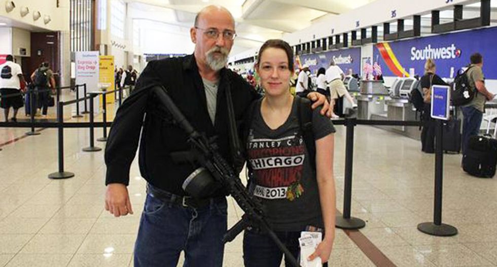 Georgia man wandered around Atlanta airport with a loaded AR-15 because 'something might happen'