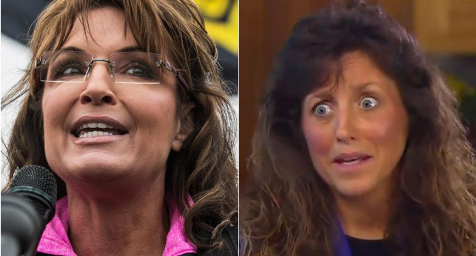 Sarah Palin blows her top over Duggars coverage: 'Pervert' liberals 'spit on the graves of every American' soldier
