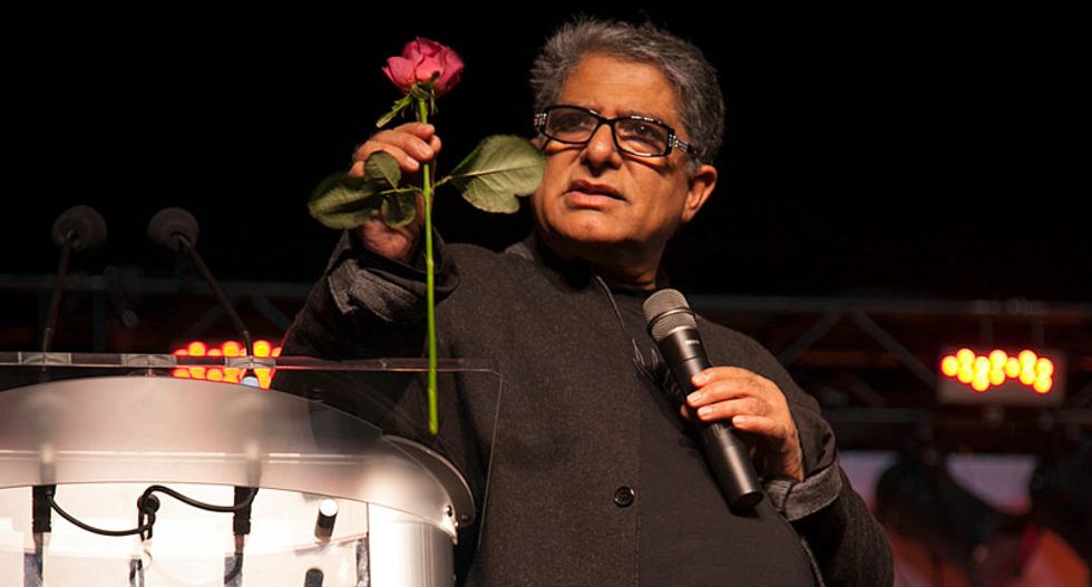 Deepak Chopra wants to know if Richard Dawkins is 'intellectually challenged'