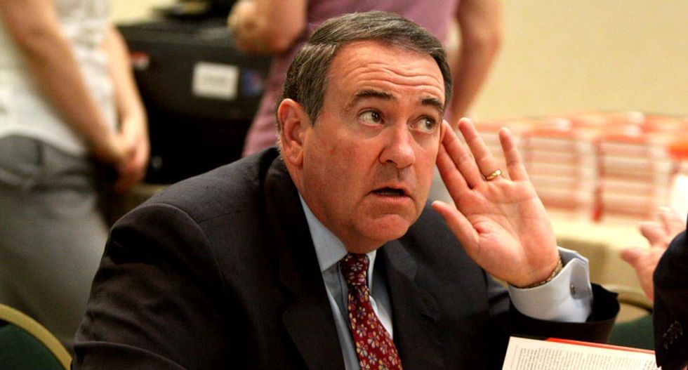 Mike Huckabee: 'I don’t think that Donald Trump is a racist' -- he's just 'a plain-spoken guy'
