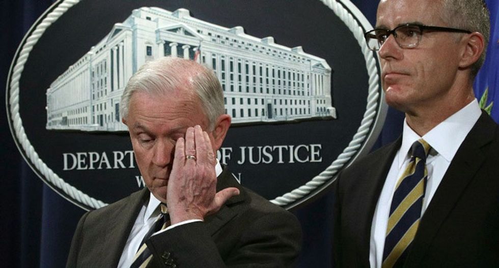 Former deputy FBI director McCabe oversaw an investigation into Jeff Sessions before the attorney general fired him
