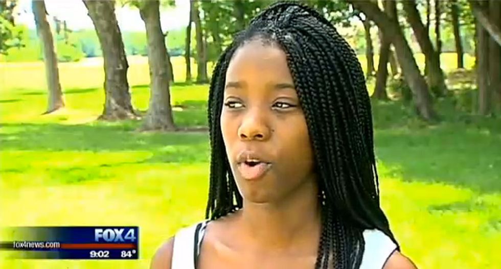 McKinney teen describes the moment maniac cop pulled her to the ground by her braids