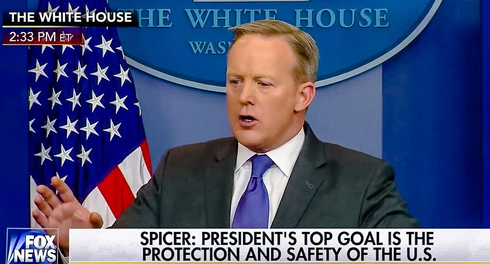 Sean Spicer defends detention of 5-year-old: It's 'misguided' to think kids don't 'pose a threat'